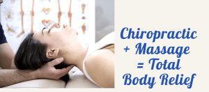 Learn how chiropractic care and massage therapy work together to help you feel relaxed, balanced and pain-free this summer. Chiropractic care and massage therapy work together. Seek to be pain-free. Feel better.