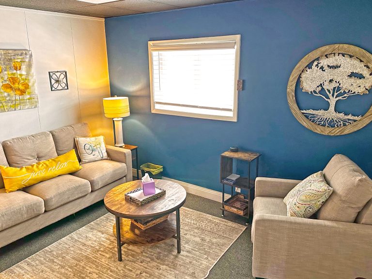 A calm, private setting to support emotional well-being and mental health has been reserved for our clients.